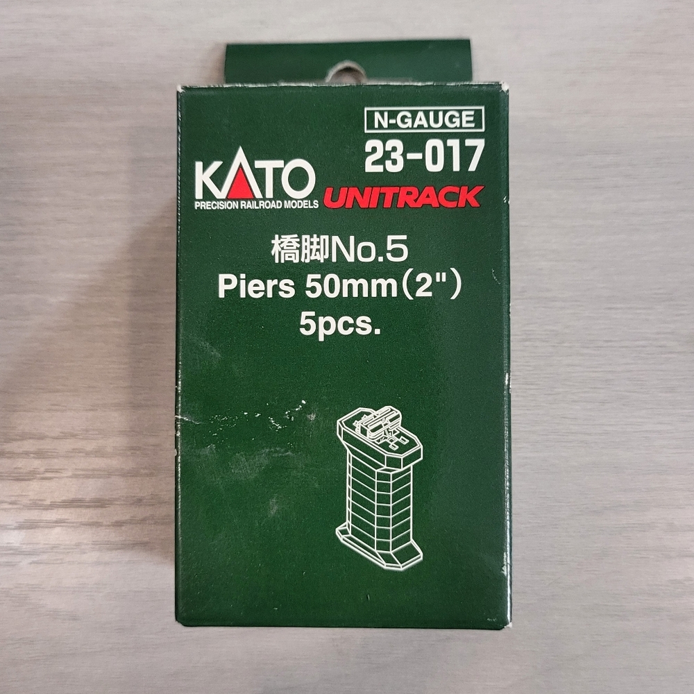 Kato N Scale No. 5 Pier Set